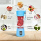 Portable USB Rechargeable Blender & Juicer – Personal Wireless Mini Smoothie Maker with Stainless Steel Blades for Shakes & Juices