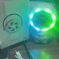 Astro Series Astronaut Mini Desktop Fan – Portable USB Rechargeable Fan with RGB Night Light